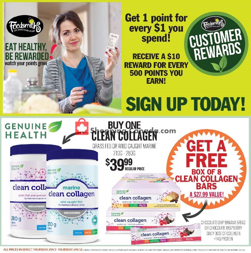 Foodsmiths flyer from Thursday January 9, 2020 to Thursday January 16, 2020 - page 10