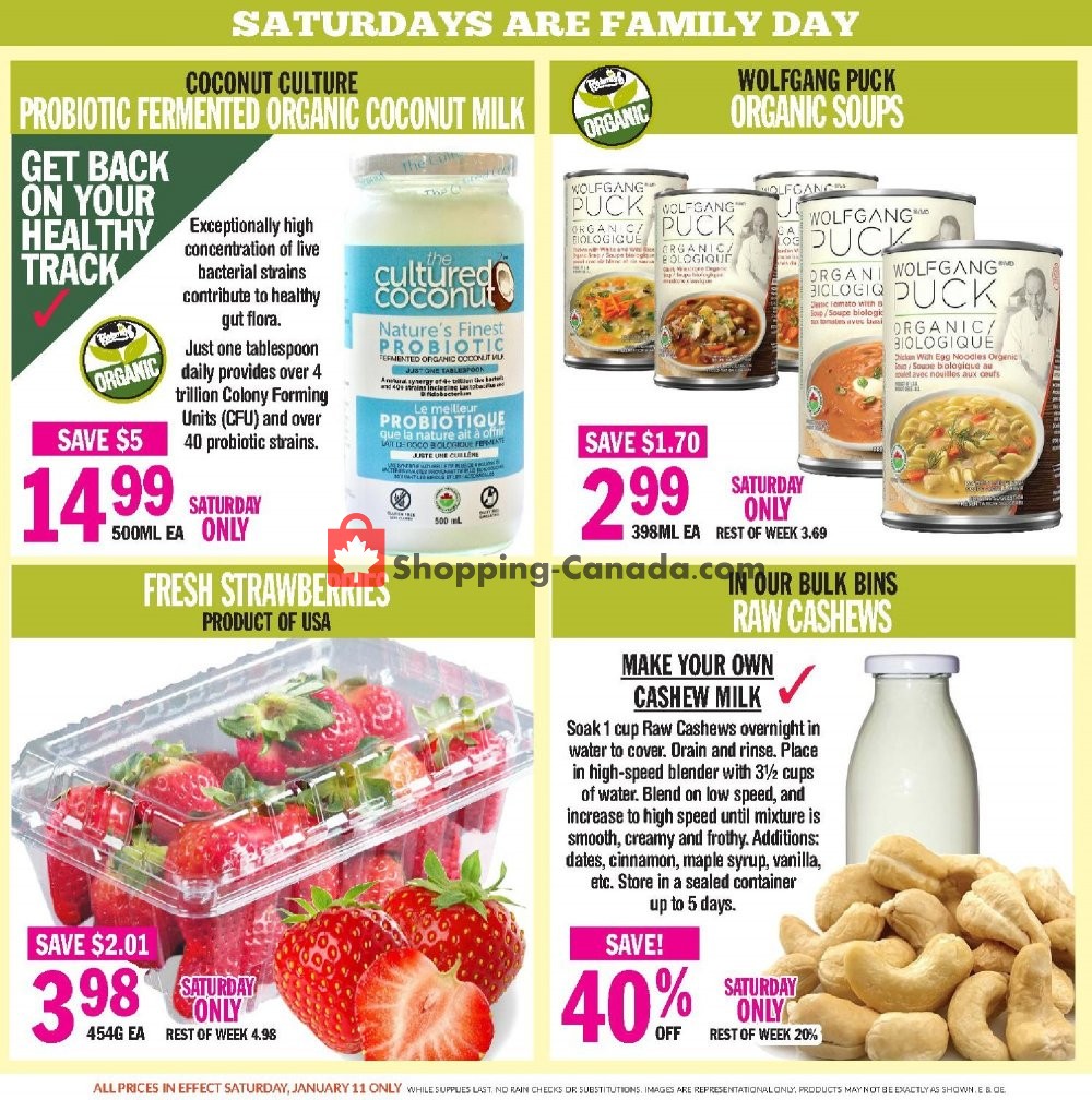 Foodsmiths flyer from Thursday January 9, 2020 to Thursday January 16, 2020 - page 2