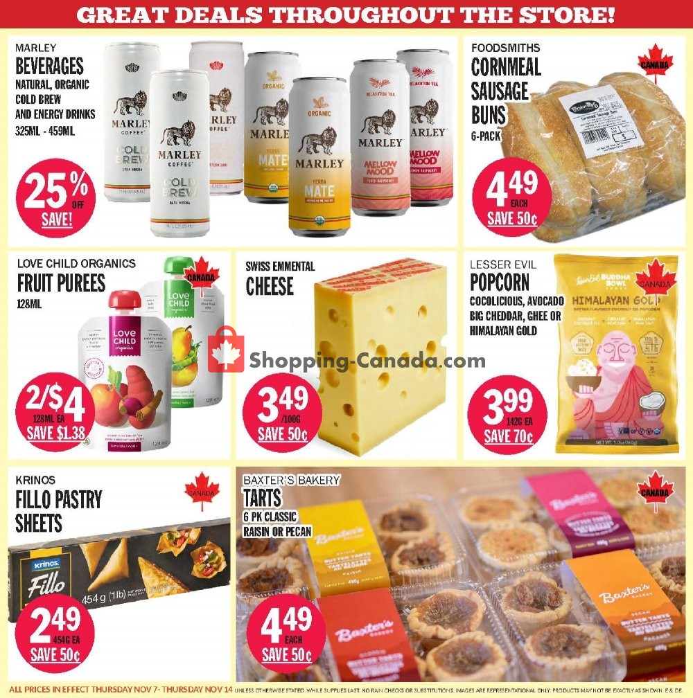 Foodsmiths flyer from Thursday November 7, 2019 to Thursday November 14, 2019 - page 3