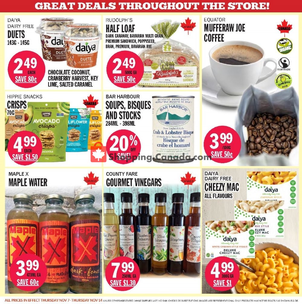 Foodsmiths flyer from Thursday November 7, 2019 to Thursday November 14, 2019 - page 4