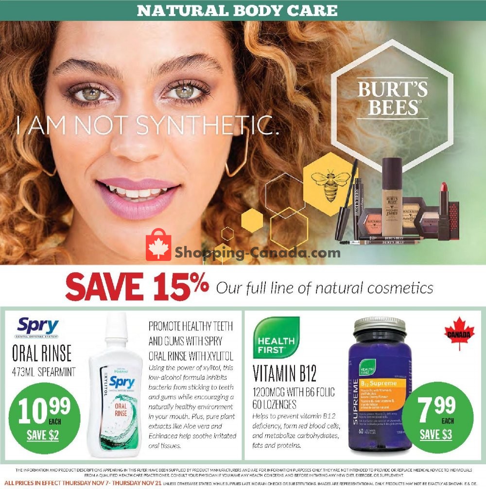 Foodsmiths flyer from Thursday November 7, 2019 to Thursday November 14, 2019 - page 7
