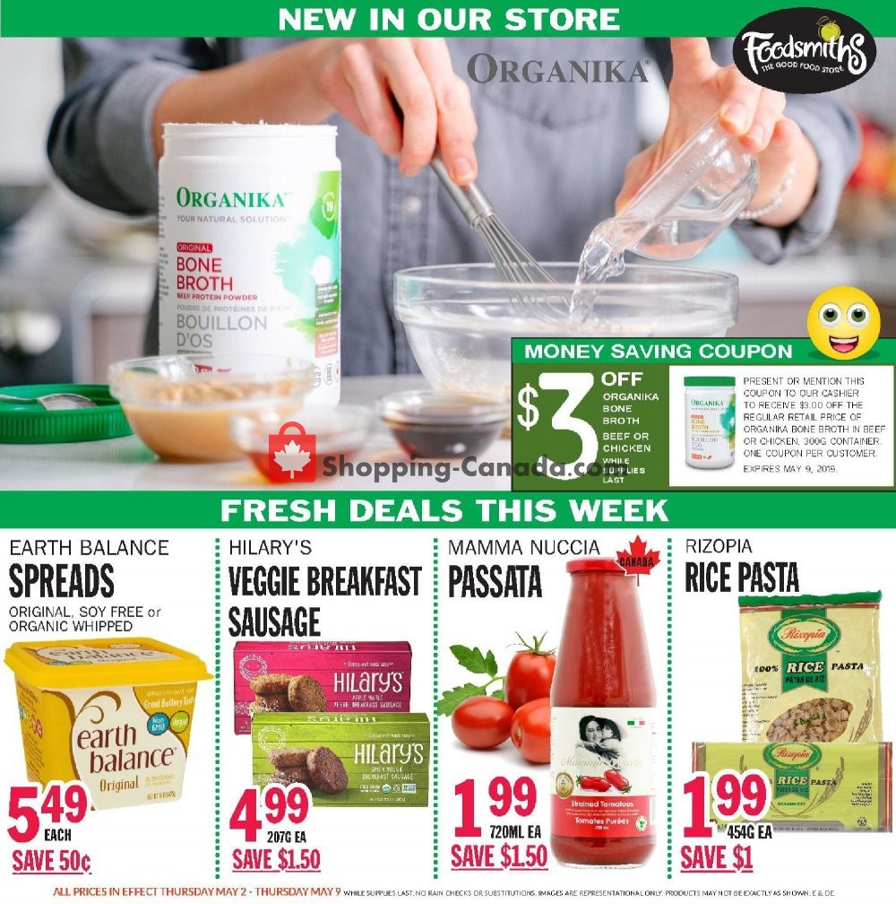 Foodsmiths flyer from Thursday May 2, 2019 to Thursday May 9, 2019 - page 6