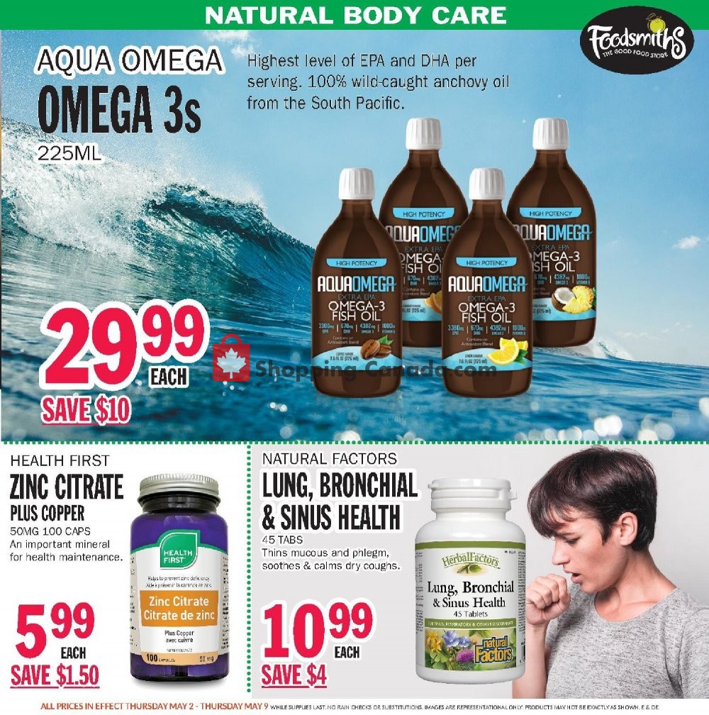 Foodsmiths flyer from Thursday May 2, 2019 to Thursday May 9, 2019 - page 7
