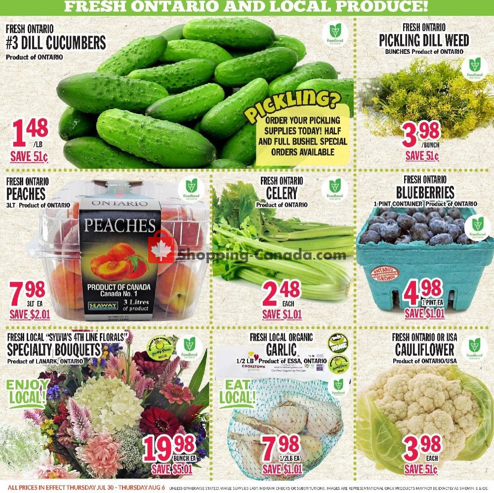Foodsmiths flyer from Thursday July 30, 2020 to Thursday August 6, 2020 - page 2