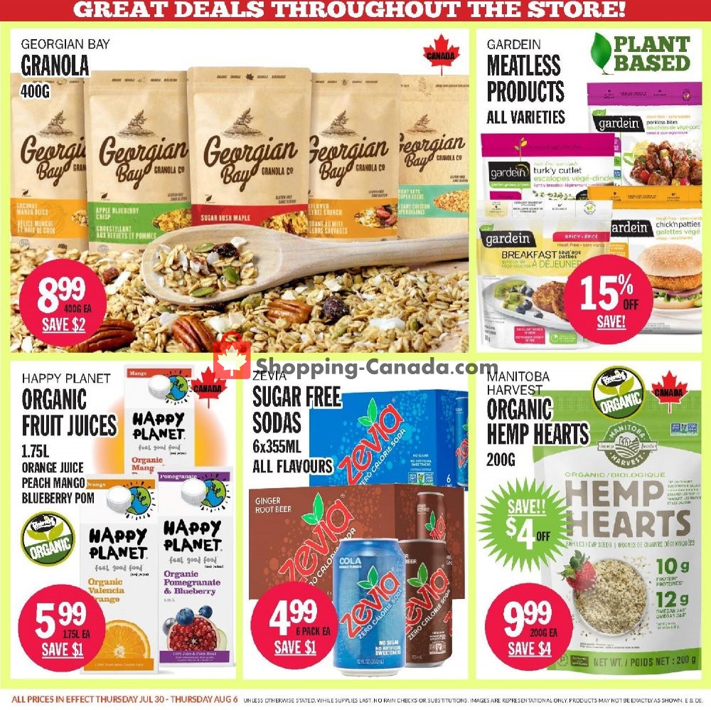 Foodsmiths flyer from Thursday July 30, 2020 to Thursday August 6, 2020 - page 5