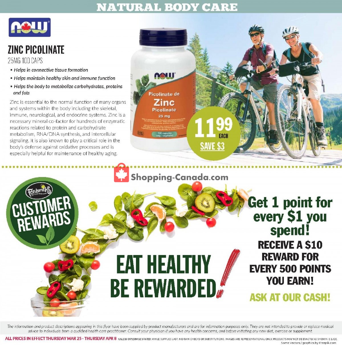 Foodsmiths flyer from Thursday April 1, 2021 to Thursday April 8, 2021 - page 12