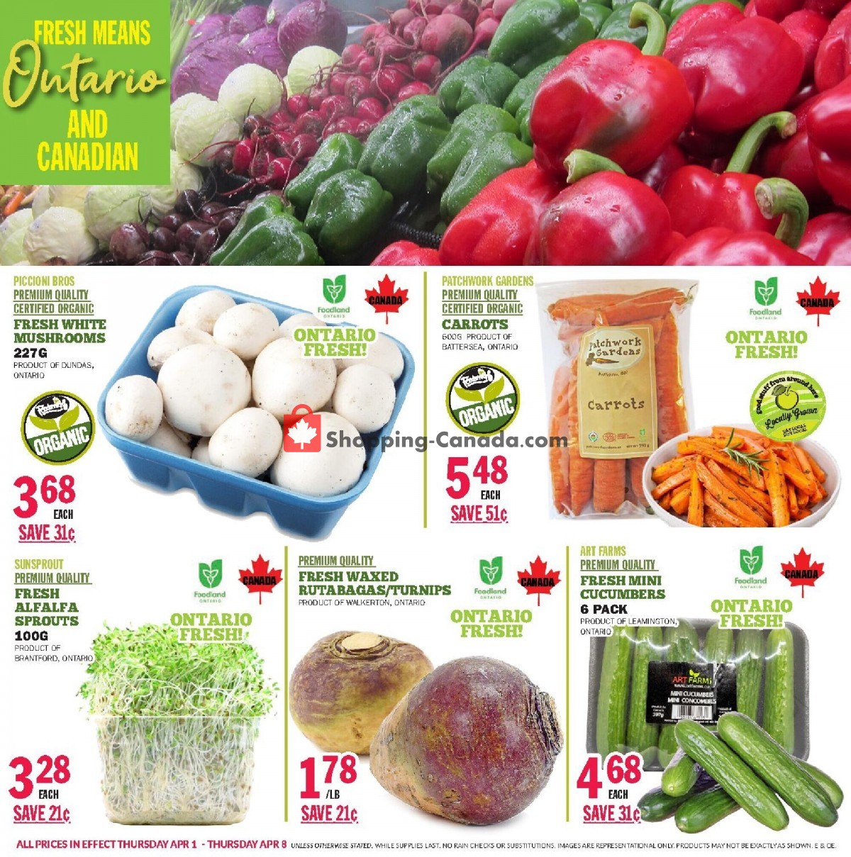 Foodsmiths flyer from Thursday April 1, 2021 to Thursday April 8, 2021 - page 2