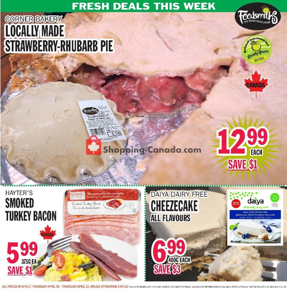 Foodsmiths flyer from Thursday April 18, 2019 to Thursday April 25, 2019 - page 3
