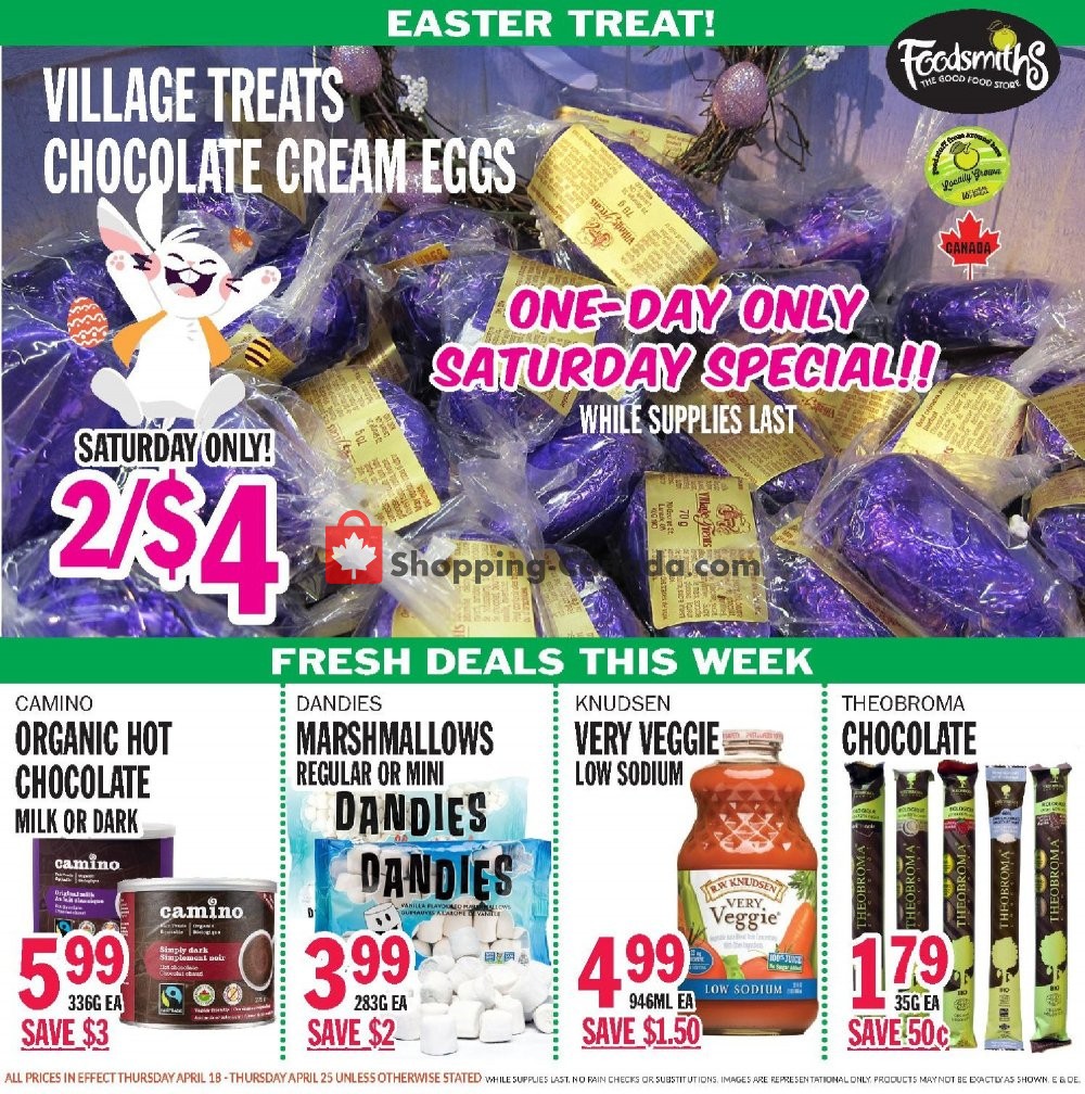 Foodsmiths flyer from Thursday April 18, 2019 to Thursday April 25, 2019 - page 7