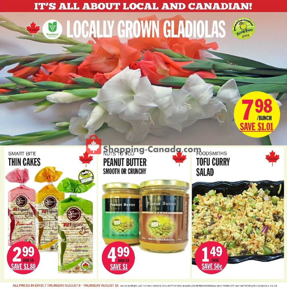Foodsmiths flyer from Thursday August 8, 2019 to Thursday August 15, 2019 - page 3