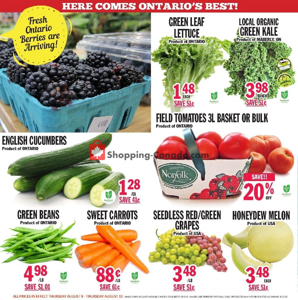 Foodsmiths flyer from Thursday August 8, 2019 to Thursday August 15, 2019 - page 6