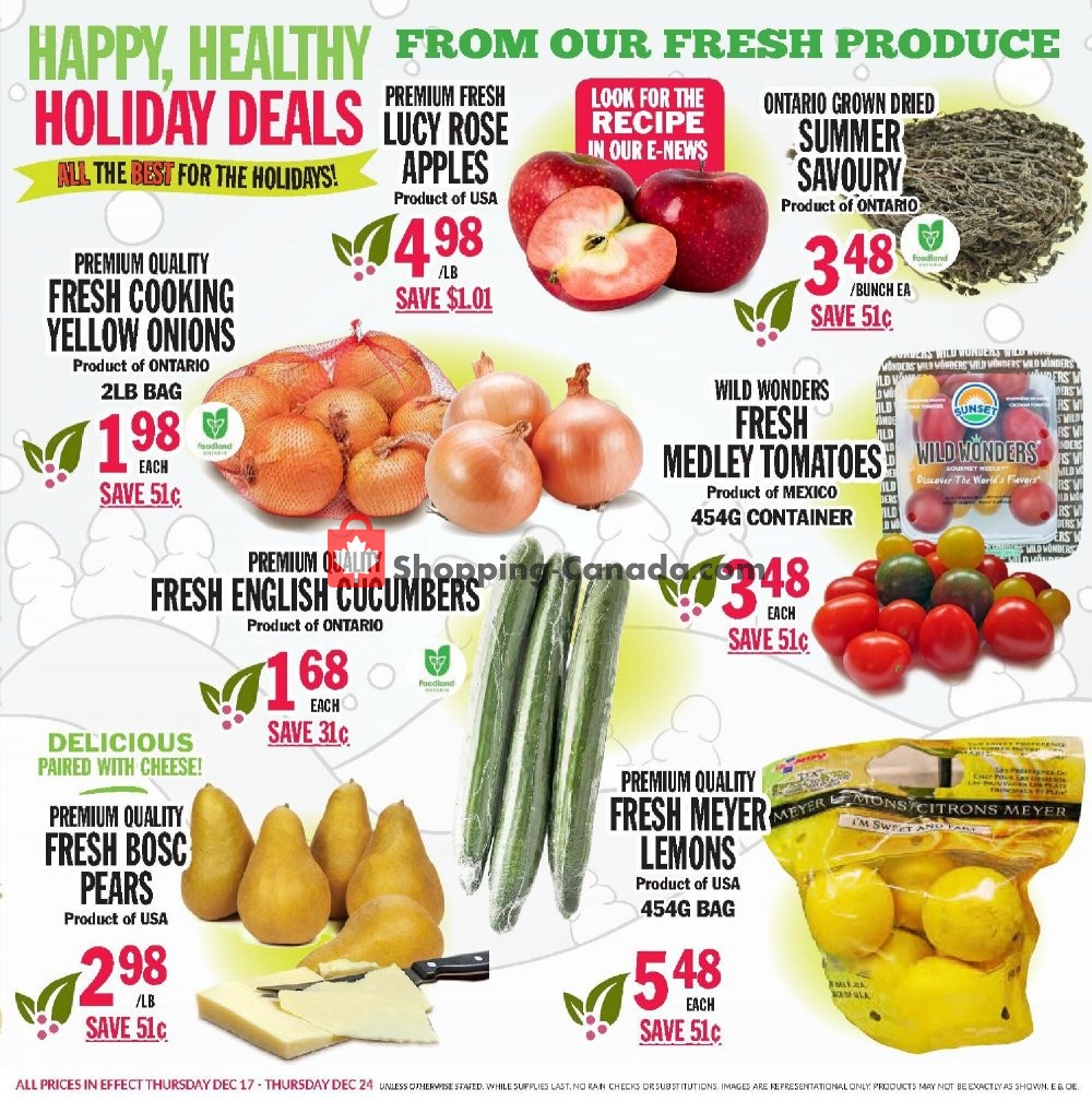 Foodsmiths flyer from Thursday December 17, 2020 to Thursday December 24, 2020 - page 3