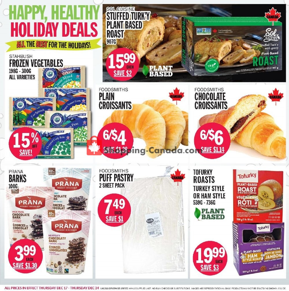 Foodsmiths flyer from Thursday December 17, 2020 to Thursday December 24, 2020 - page 7