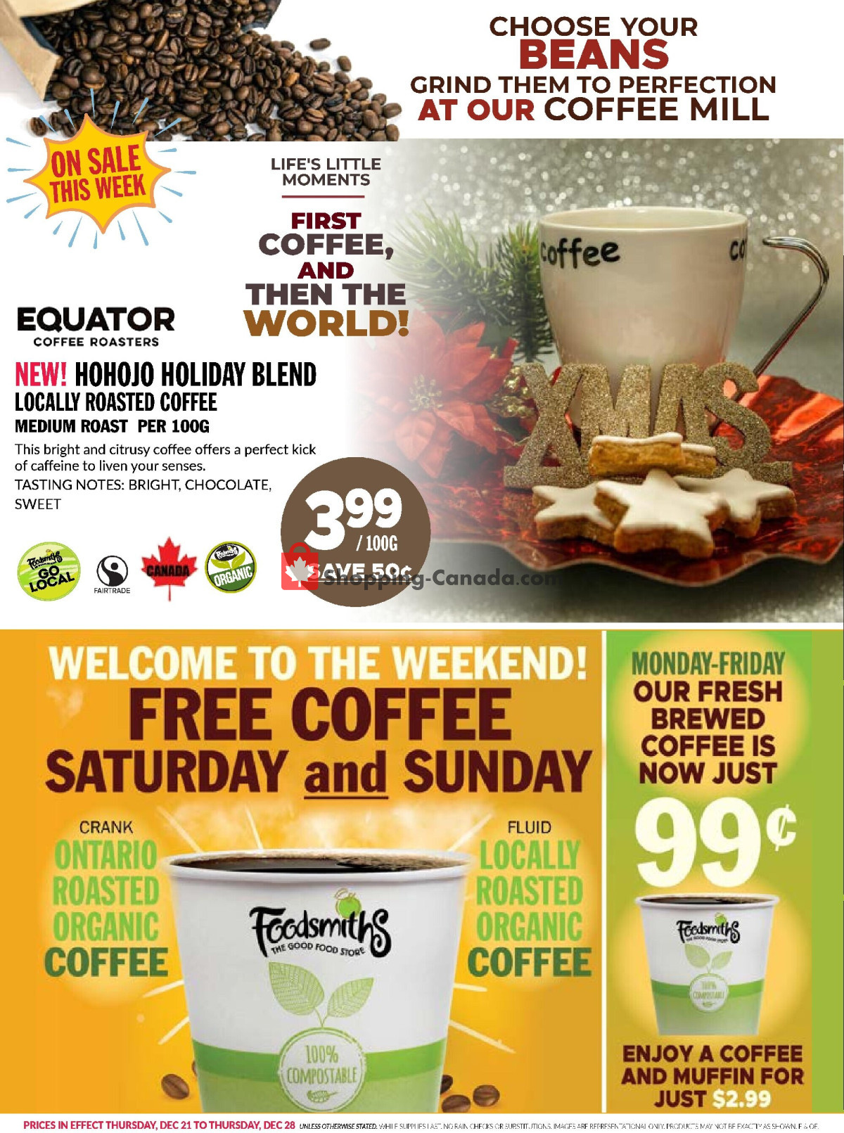 Foodsmiths flyer from Thursday December 21, 2023 to Thursday December 28, 2023 - page 14