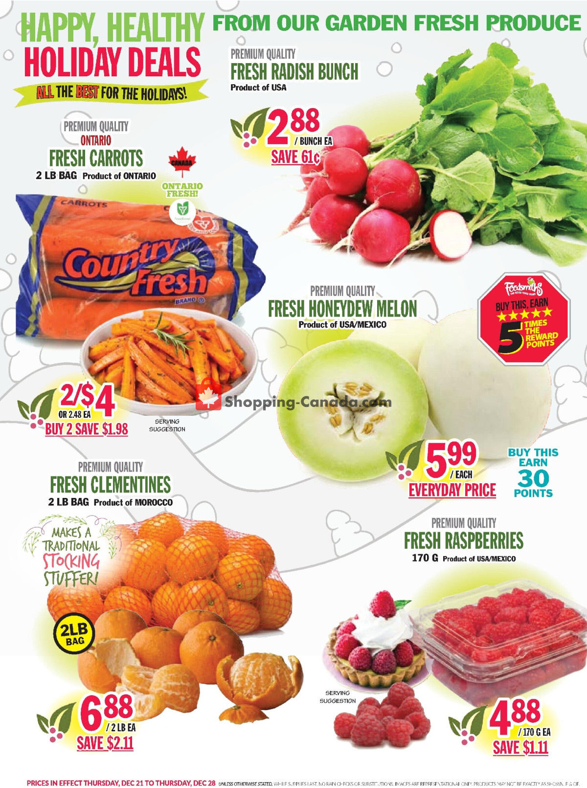 Foodsmiths flyer from Thursday December 21, 2023 to Thursday December 28, 2023 - page 3