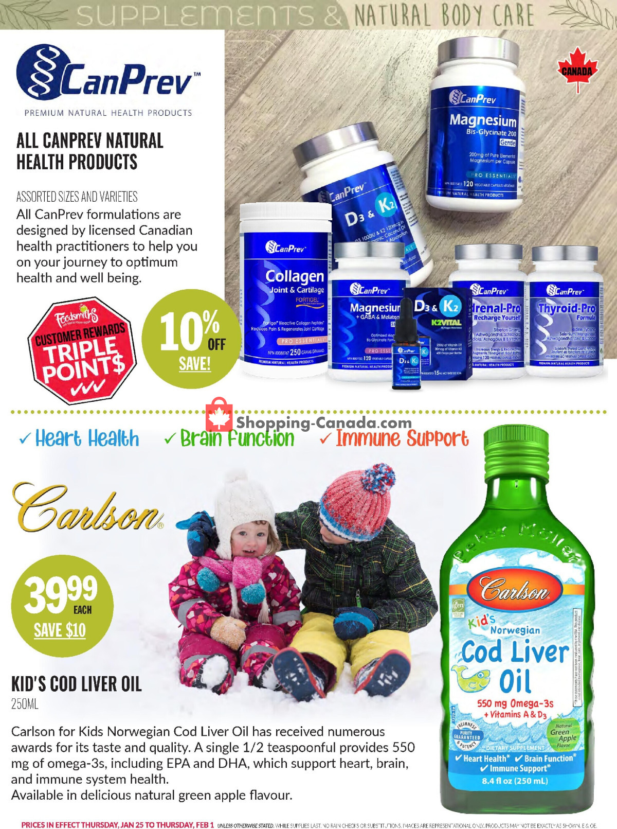 Foodsmiths flyer from Thursday January 25, 2024 to Thursday February 1, 2024 - page 19