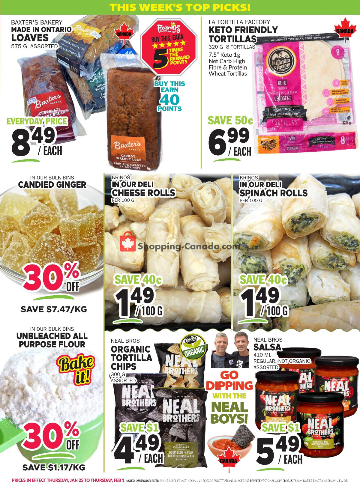 Foodsmiths flyer from Thursday January 25, 2024 to Thursday February 1, 2024 - page 7