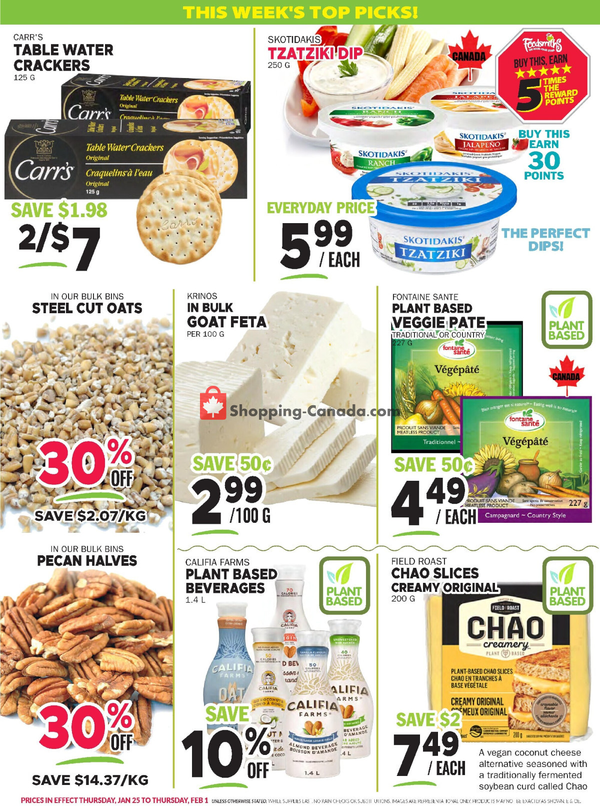 Foodsmiths flyer from Thursday January 25, 2024 to Thursday February 1, 2024 - page 8