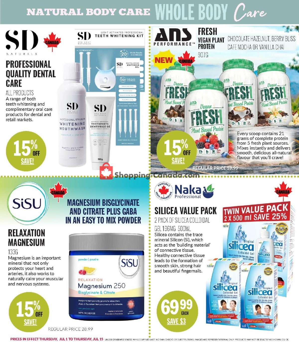 Foodsmiths flyer from Thursday July 8, 2021 to Thursday July 15, 2021 - page 12