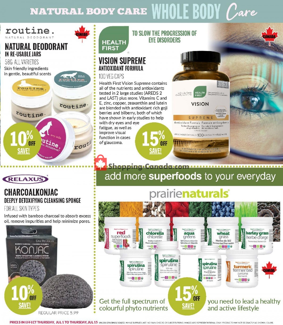 Foodsmiths flyer from Thursday July 8, 2021 to Thursday July 15, 2021 - page 13