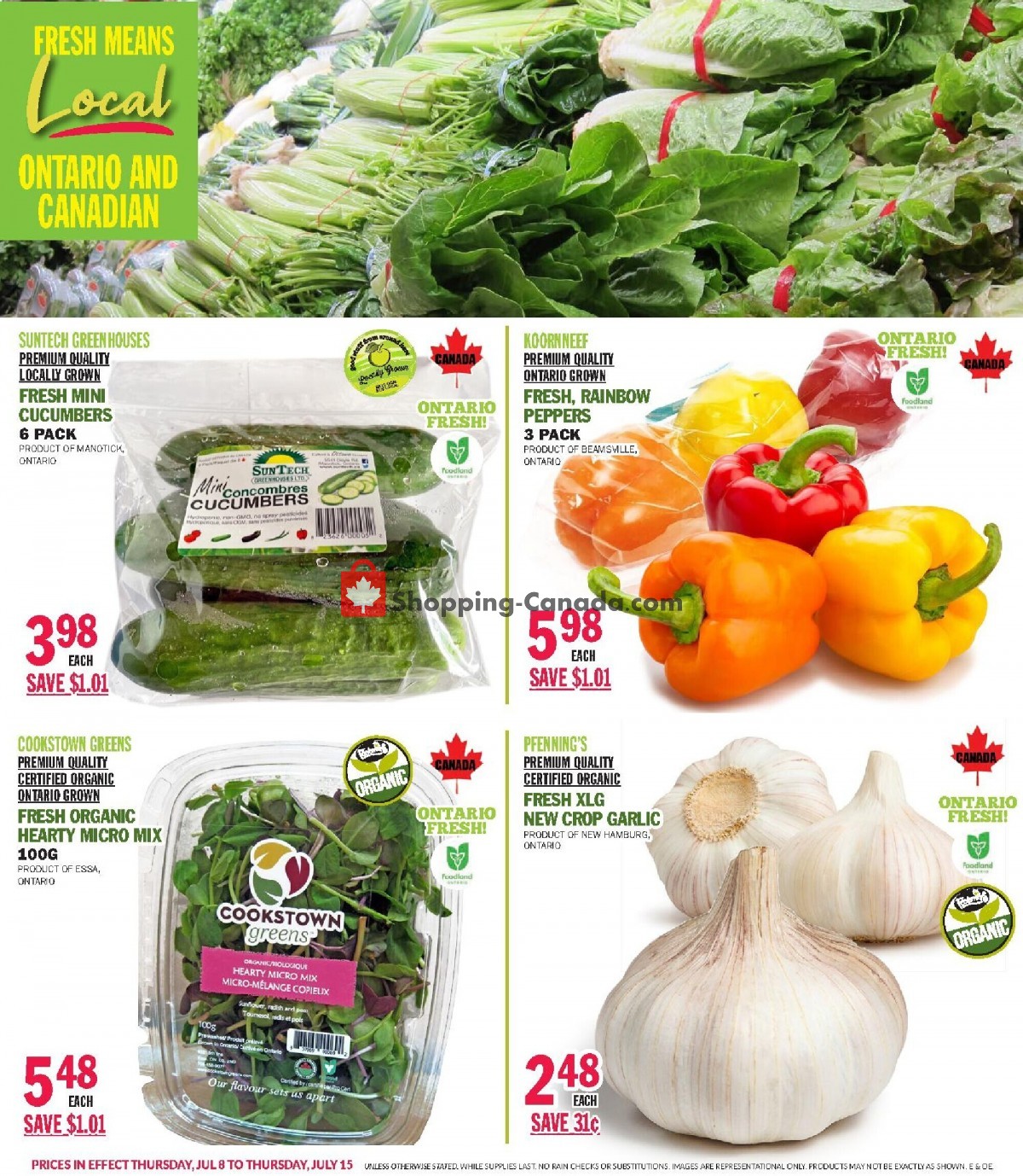 Foodsmiths flyer from Thursday July 8, 2021 to Thursday July 15, 2021 - page 2