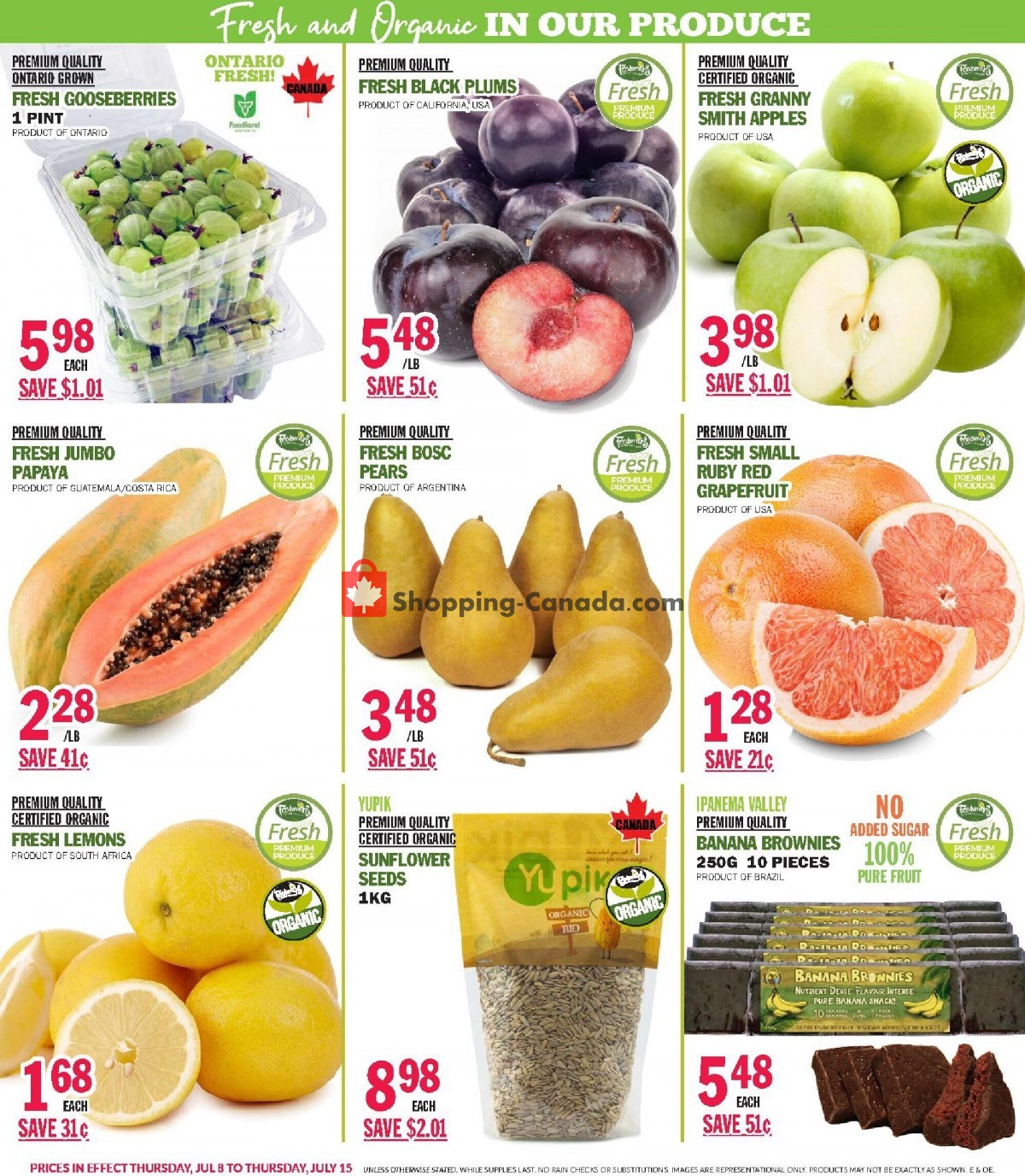 Foodsmiths flyer from Thursday July 8, 2021 to Thursday July 15, 2021 - page 4