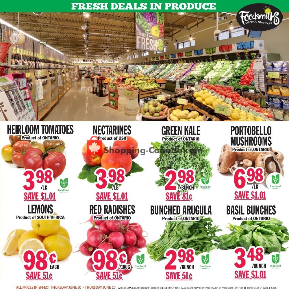 Foodsmiths flyer from Thursday June 20, 2019 to Thursday June 27, 2019 - page 5