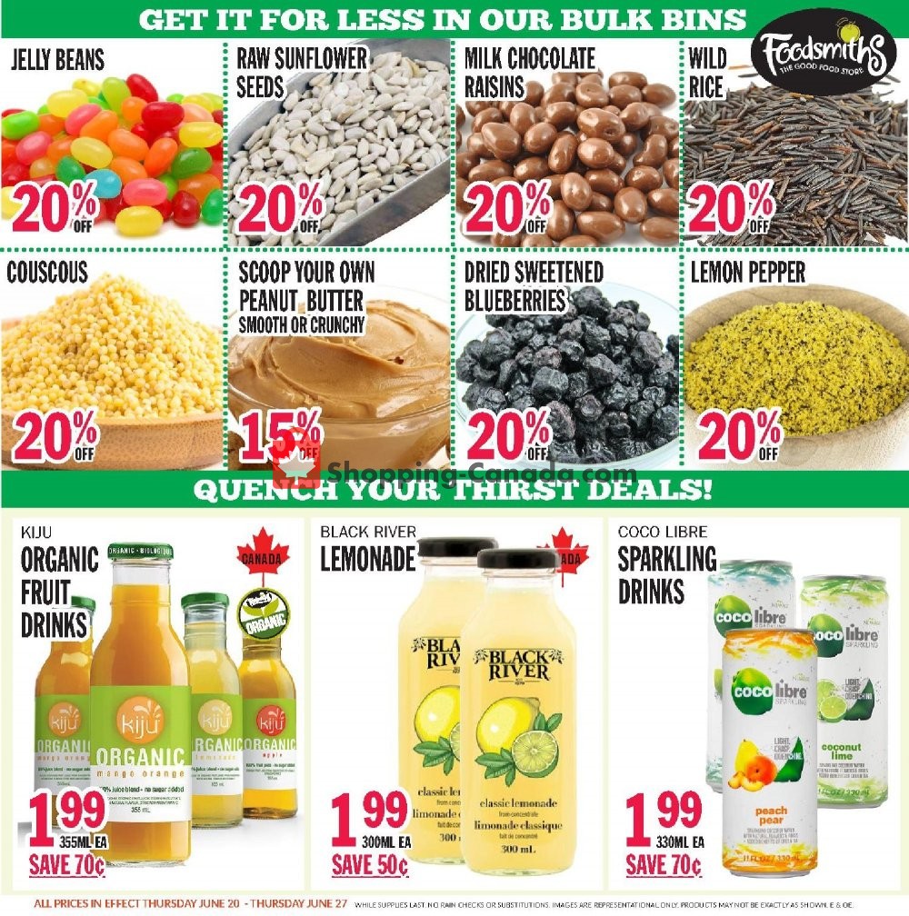 Foodsmiths flyer from Thursday June 20, 2019 to Thursday June 27, 2019 - page 6