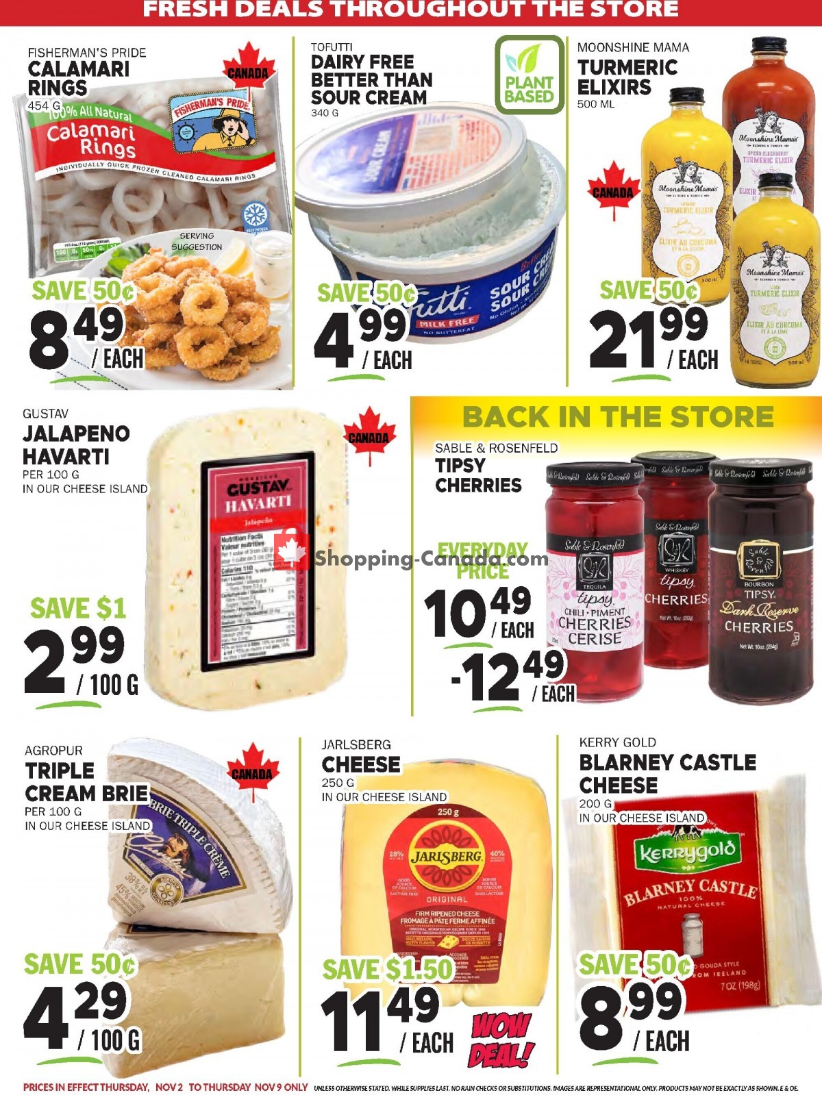 Foodsmiths flyer from Thursday November 2, 2023 to Thursday November 9, 2023 - page 10