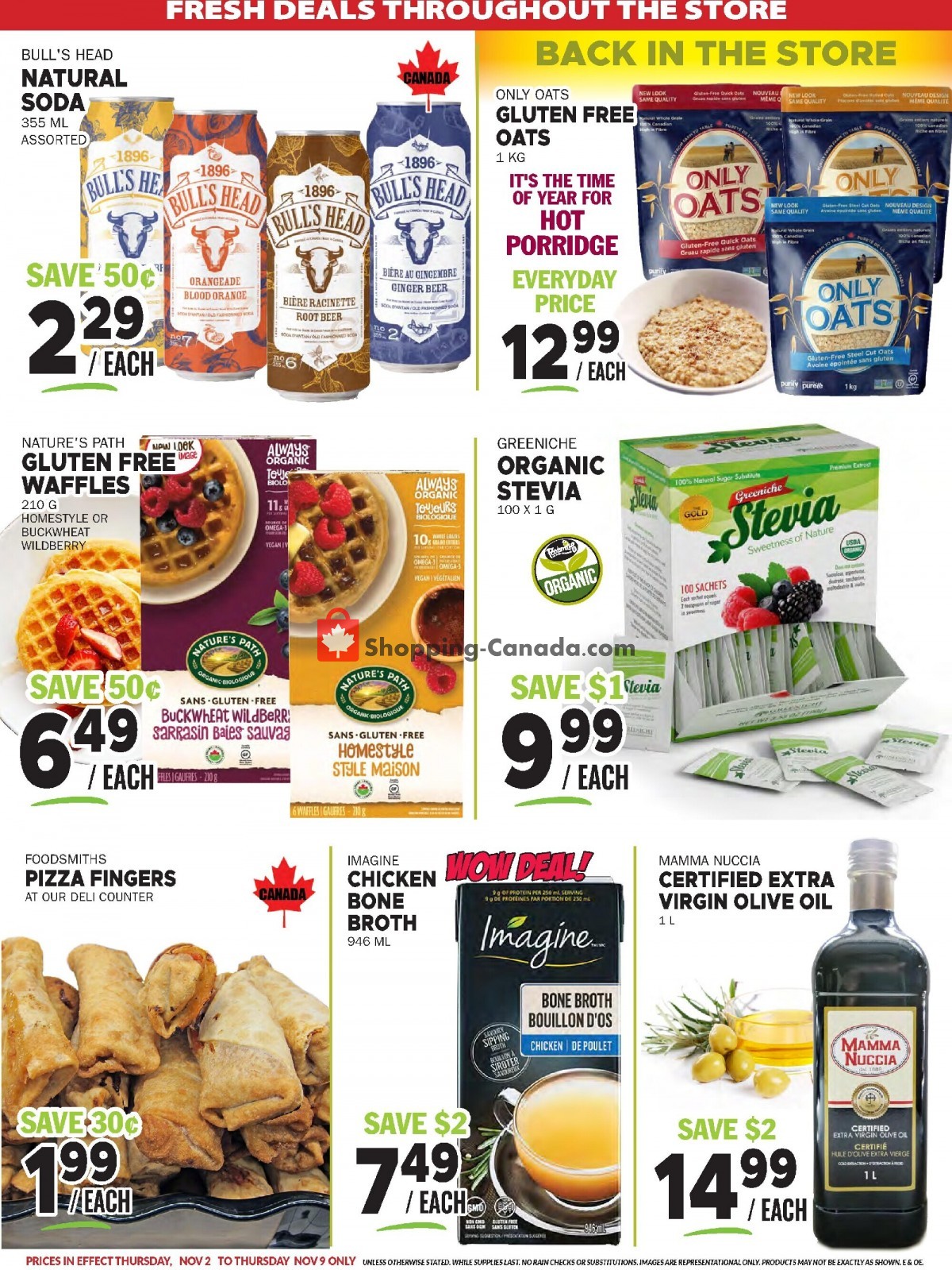 Foodsmiths flyer from Thursday November 2, 2023 to Thursday November 9, 2023 - page 11