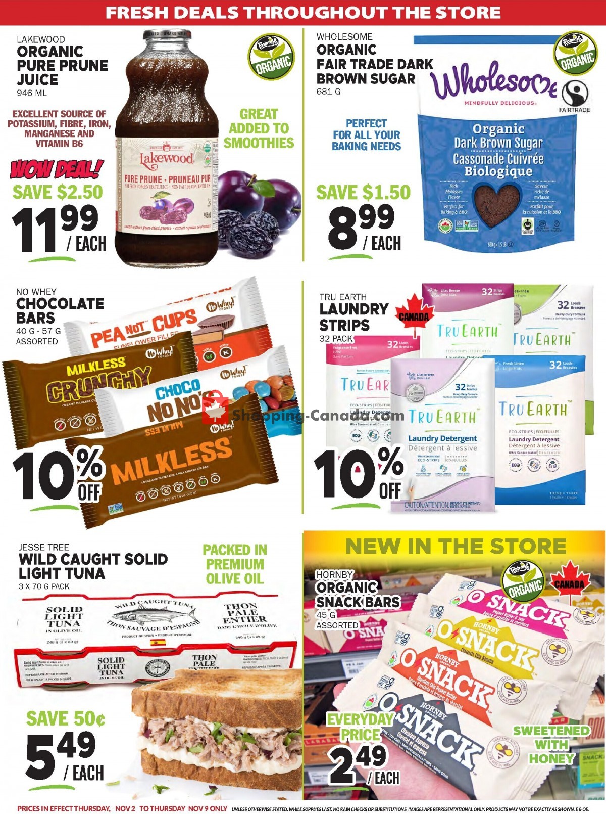 Foodsmiths flyer from Thursday November 2, 2023 to Thursday November 9, 2023 - page 12
