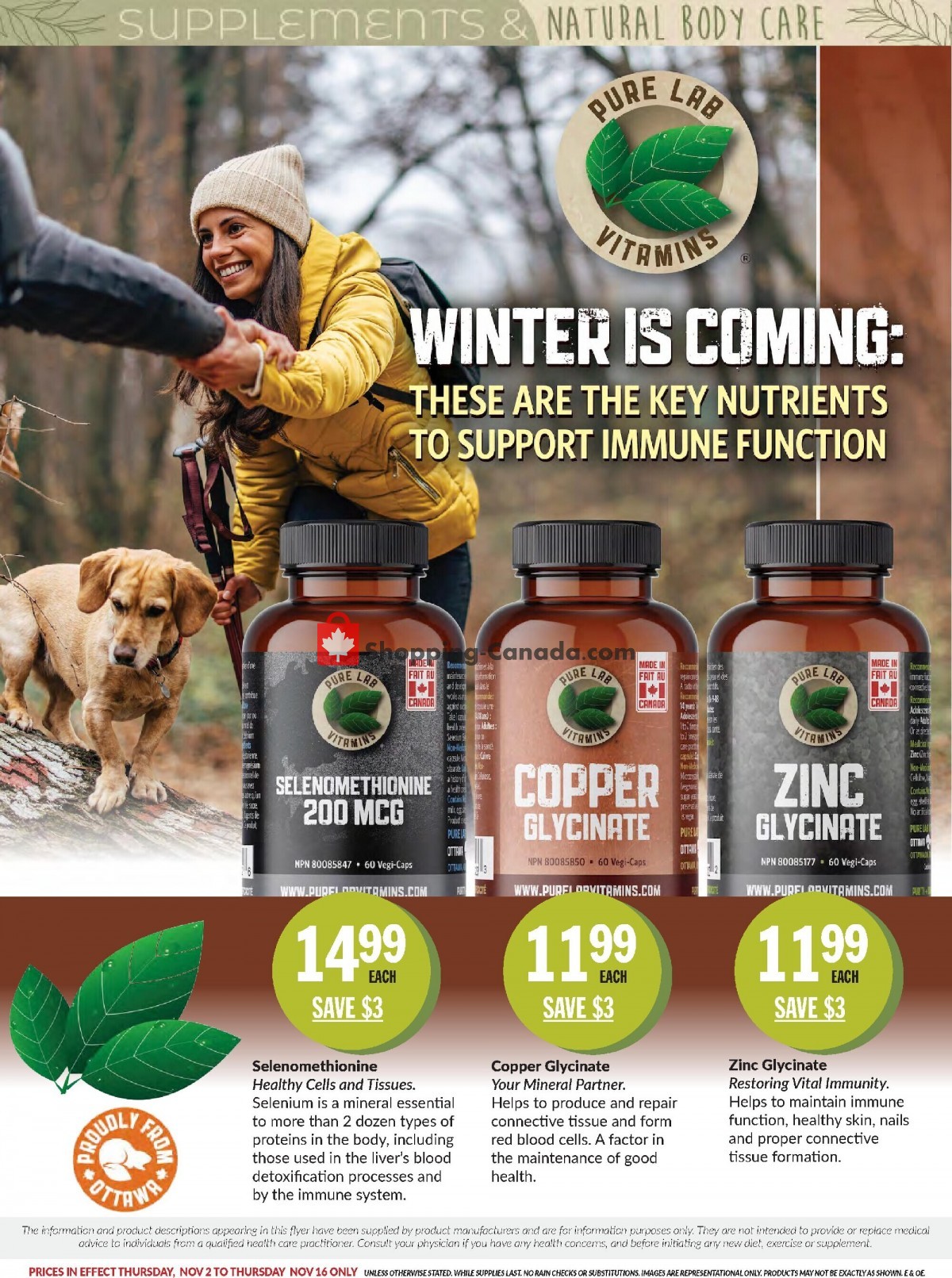 Foodsmiths flyer from Thursday November 2, 2023 to Thursday November 9, 2023 - page 16