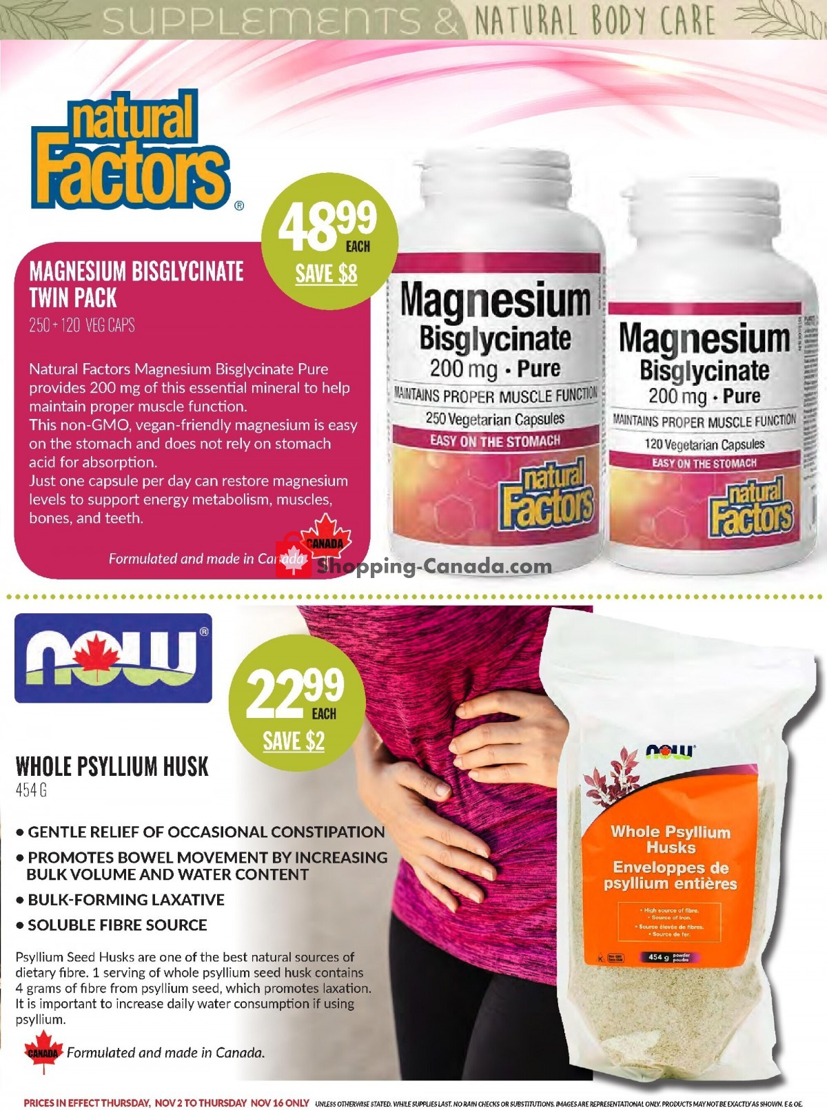 Foodsmiths flyer from Thursday November 2, 2023 to Thursday November 9, 2023 - page 19