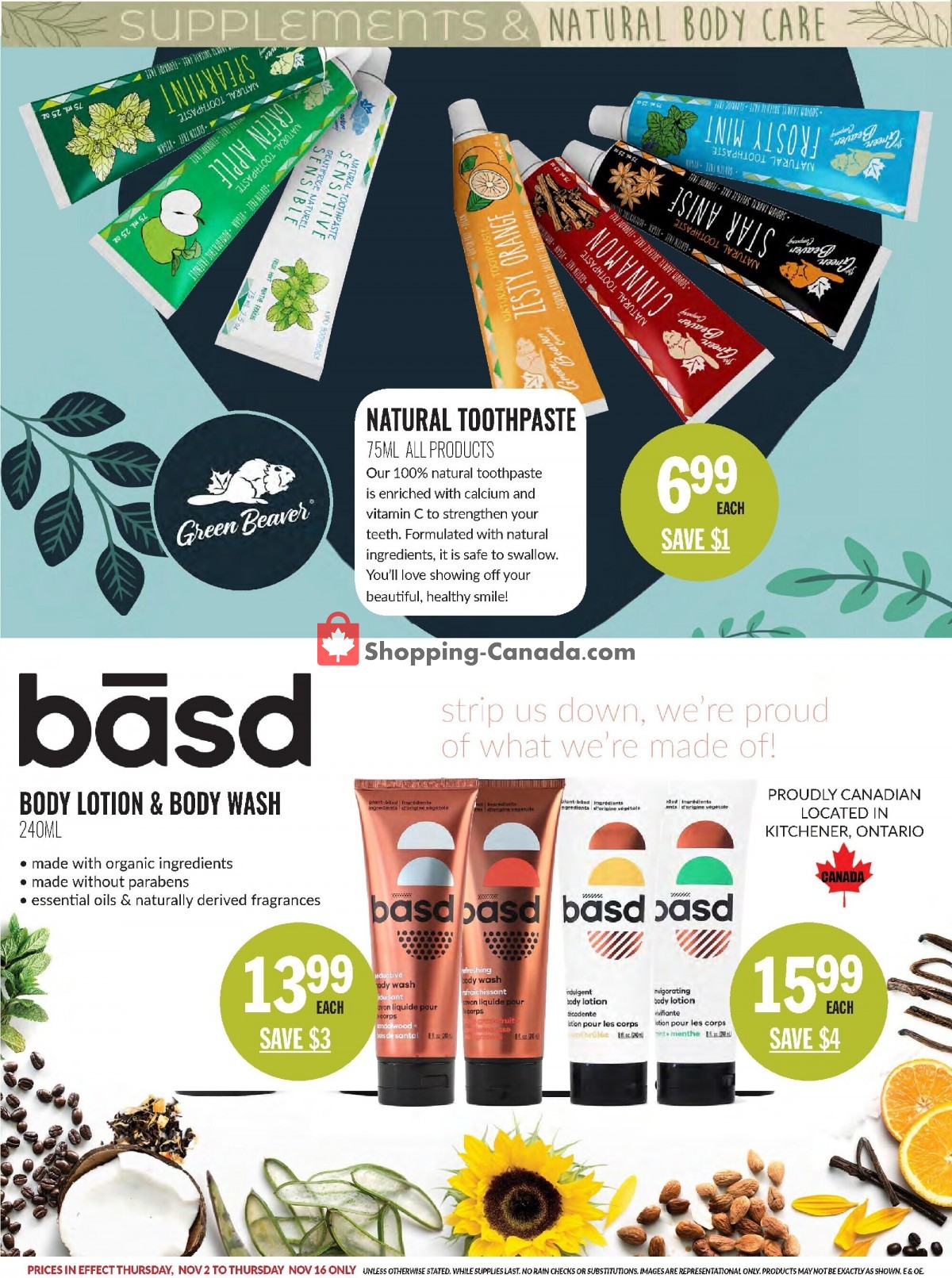 Foodsmiths flyer from Thursday November 2, 2023 to Thursday November 9, 2023 - page 20
