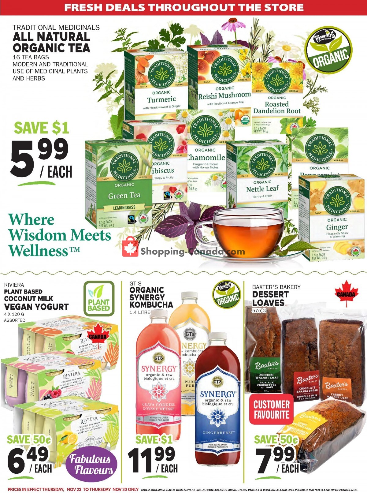 Foodsmiths flyer from Thursday November 23, 2023 to Thursday November 30, 2023 - page 10