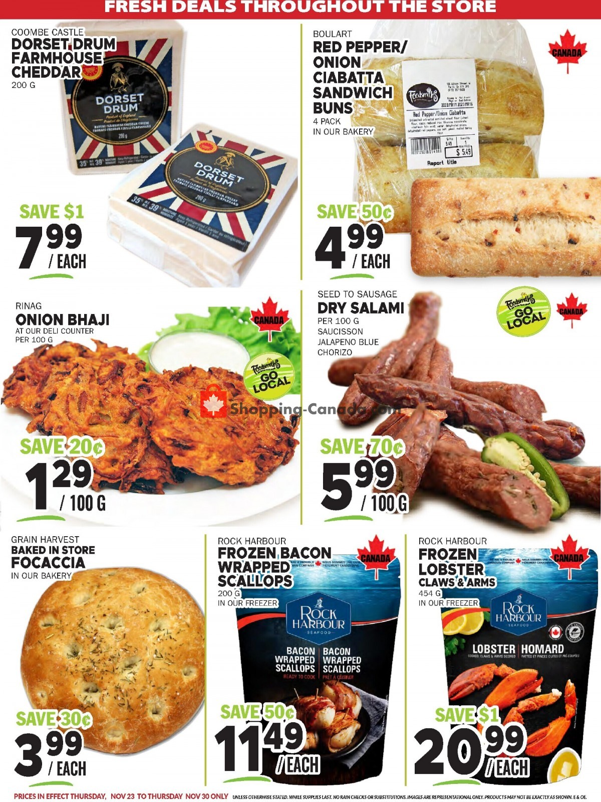 Foodsmiths flyer from Thursday November 23, 2023 to Thursday November 30, 2023 - page 11