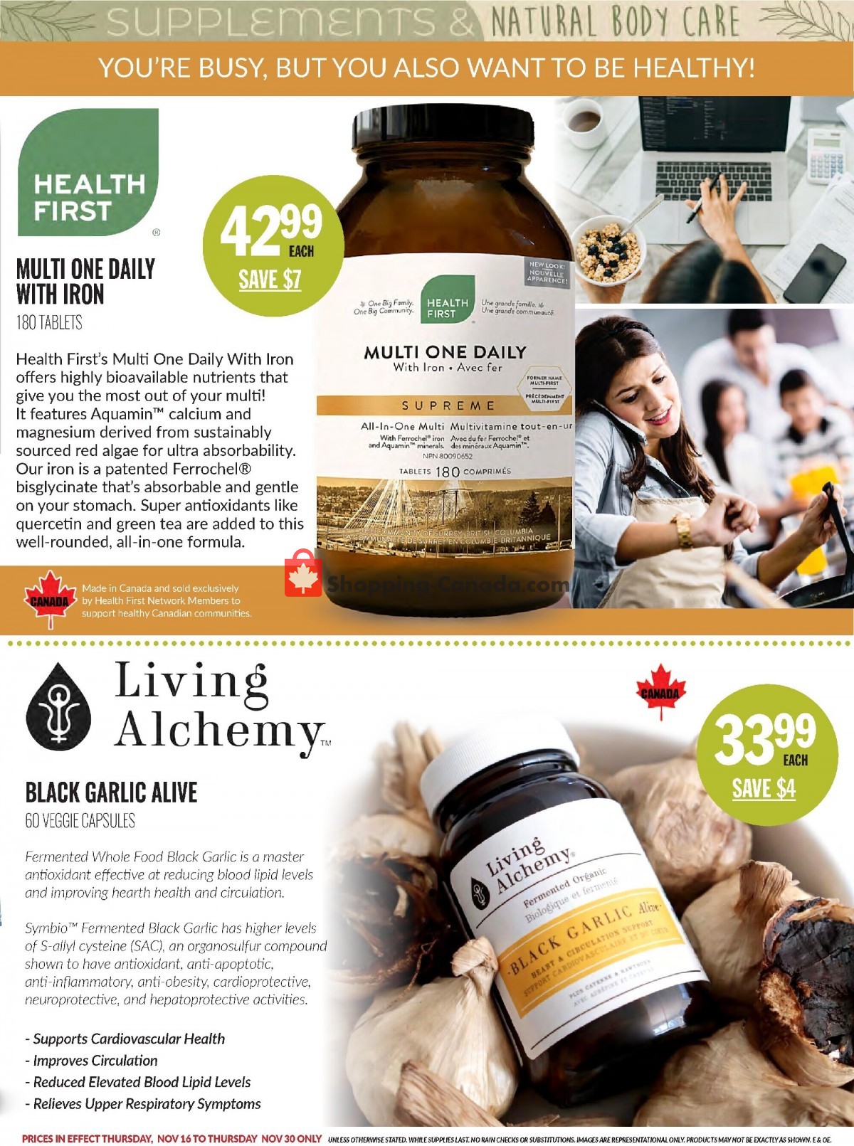 Foodsmiths flyer from Thursday November 23, 2023 to Thursday November 30, 2023 - page 19