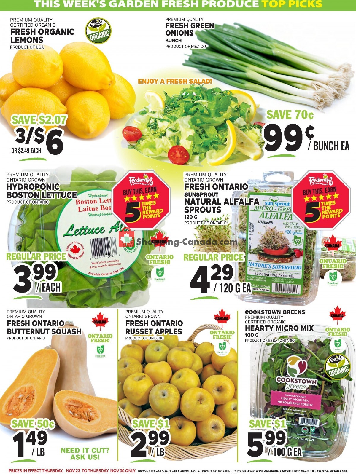 Foodsmiths flyer from Thursday November 23, 2023 to Thursday November 30, 2023 - page 3