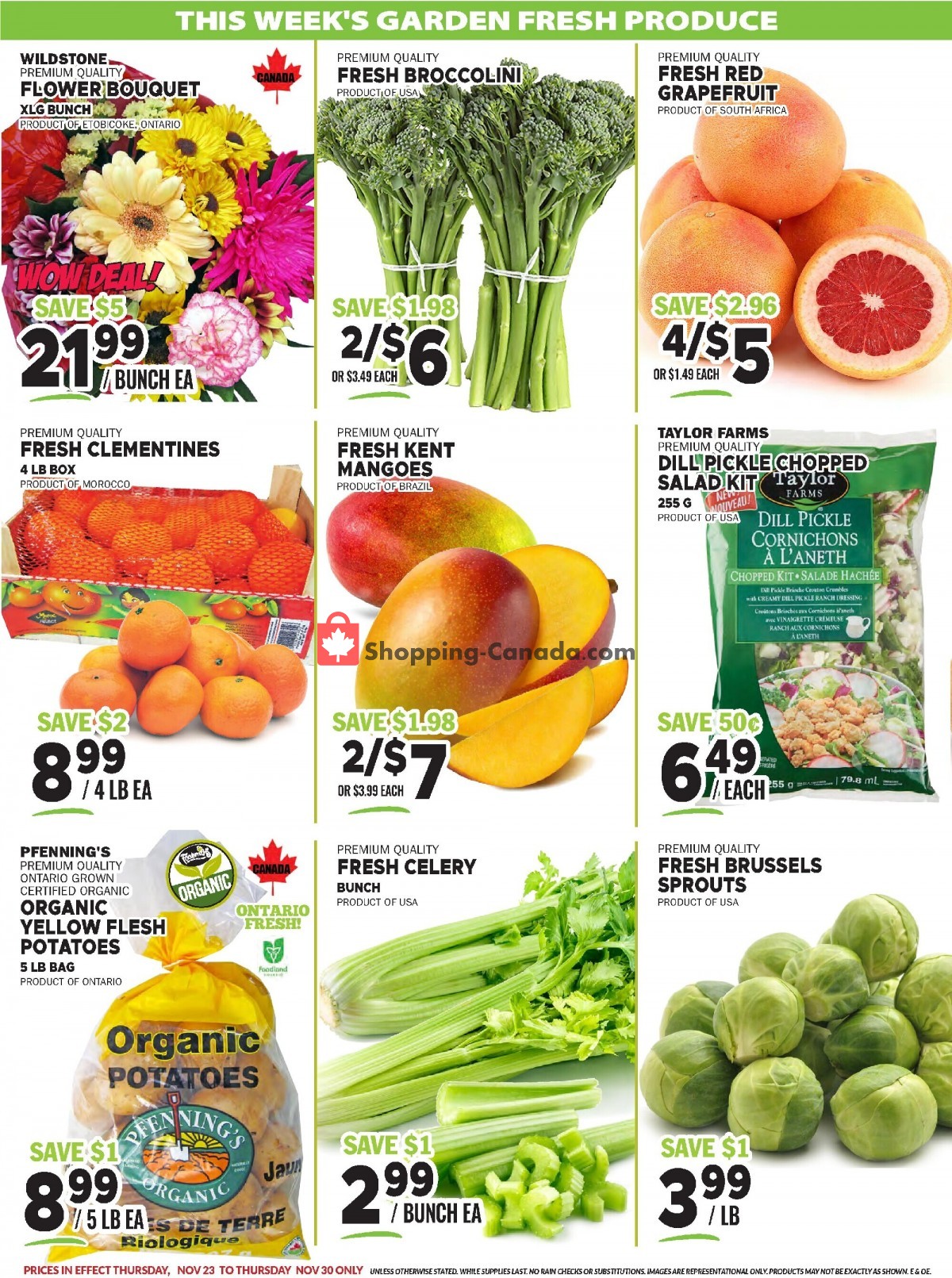 Foodsmiths flyer from Thursday November 23, 2023 to Thursday November 30, 2023 - page 4