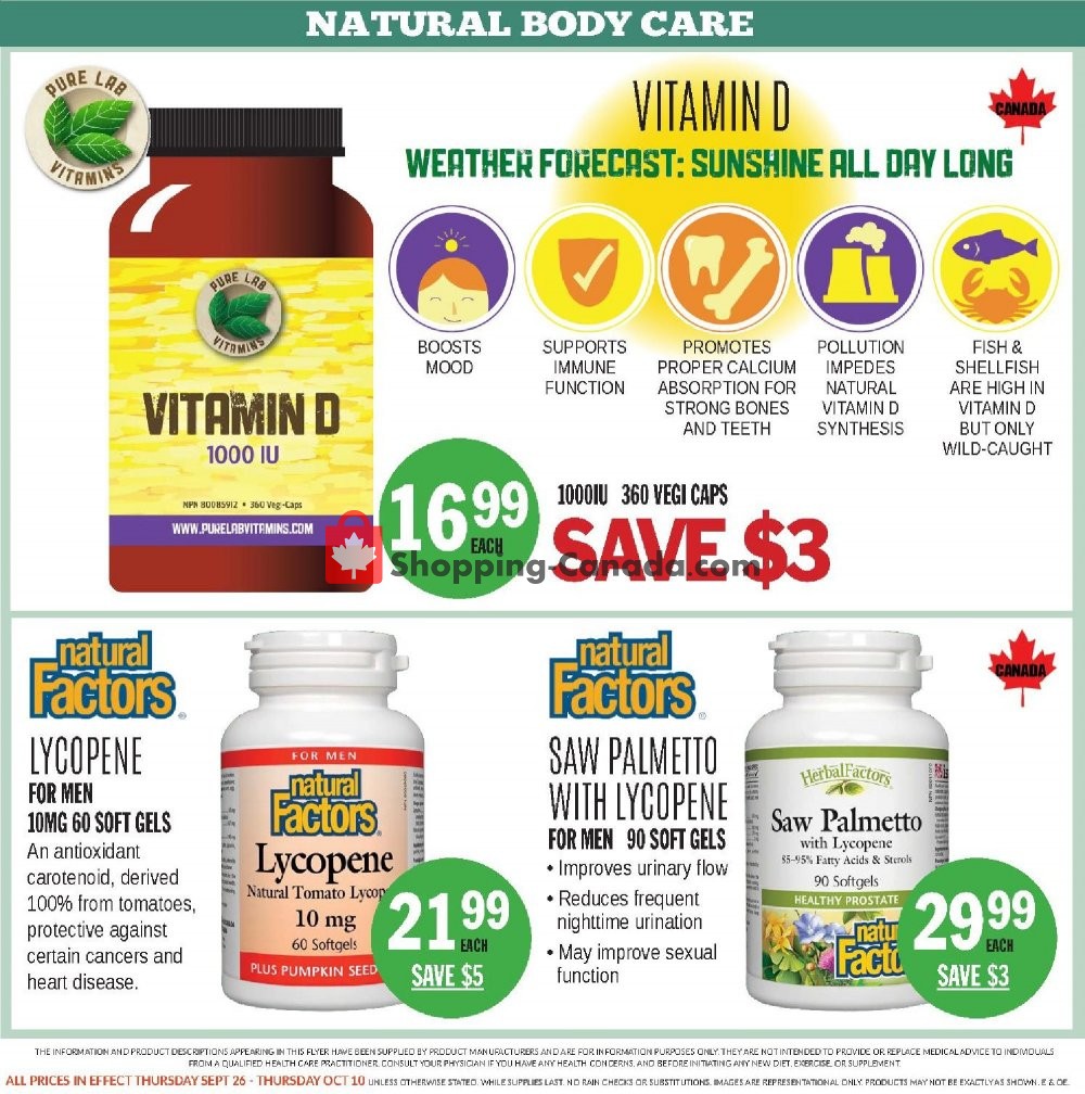 Foodsmiths flyer from Thursday October 3, 2019 to Thursday October 10, 2019 - page 7