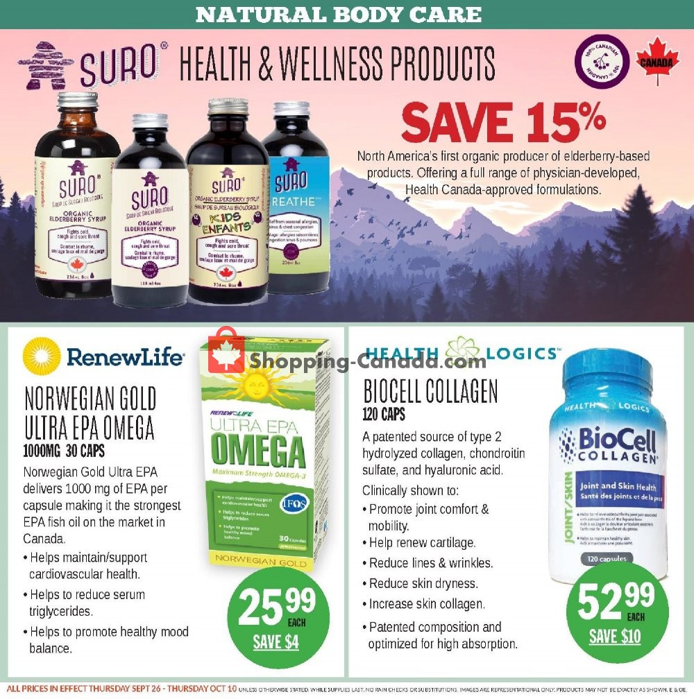 Foodsmiths flyer from Thursday October 3, 2019 to Thursday October 10, 2019 - page 9