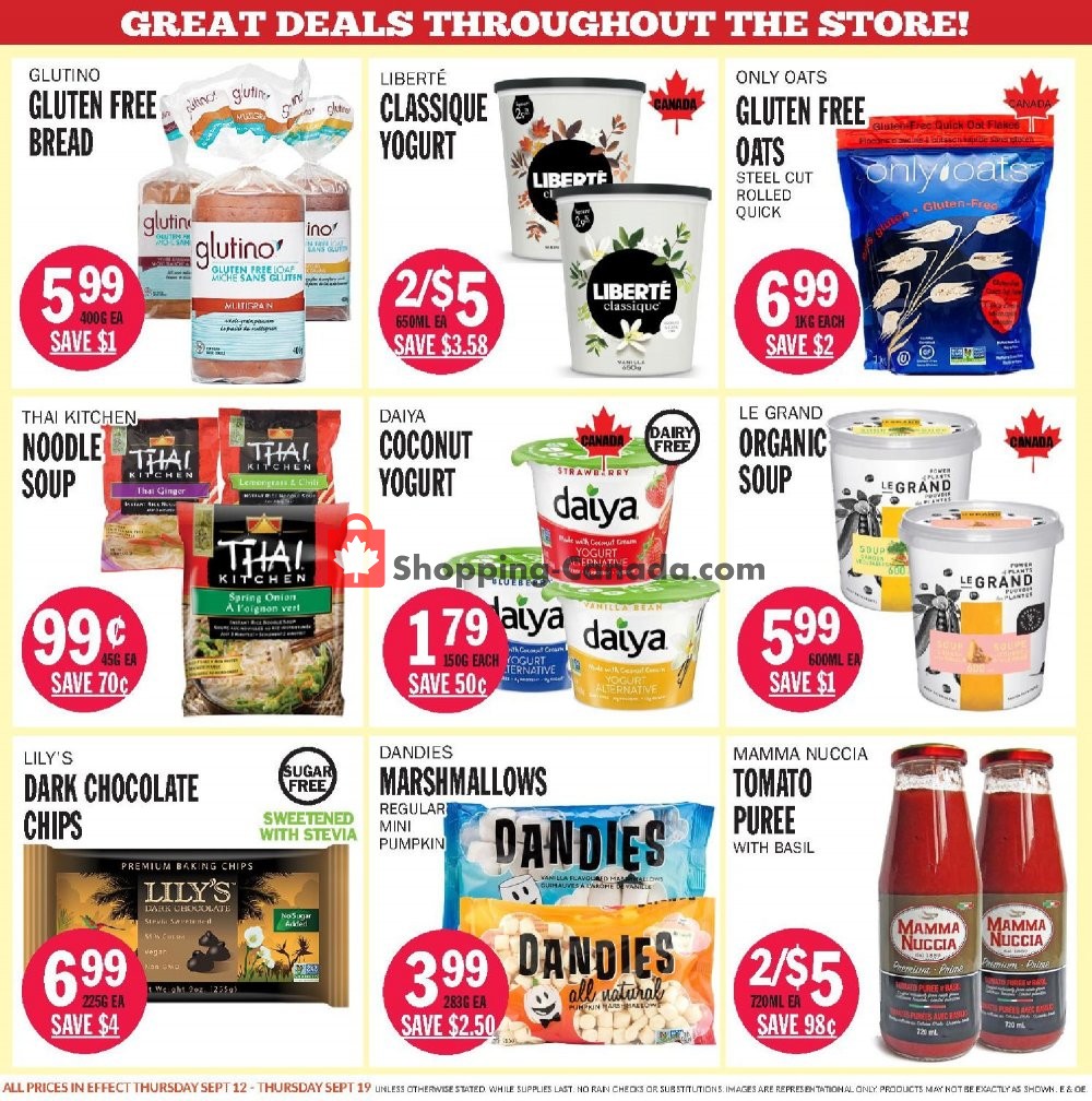 Foodsmiths flyer from Thursday September 12, 2019 to Thursday September 19, 2019 - page 3