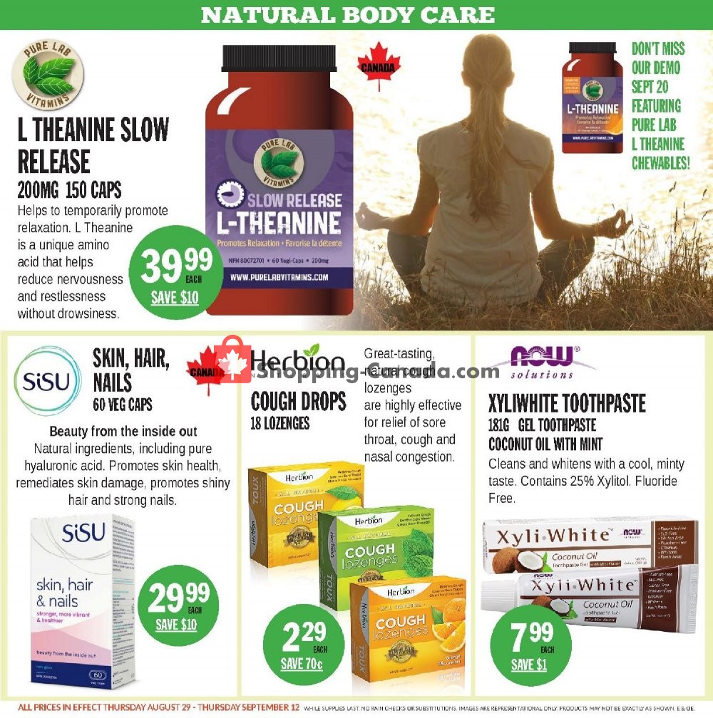 Foodsmiths flyer from Thursday September 5, 2019 to Thursday September 12, 2019 - page 8