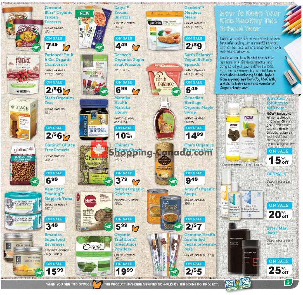 Foodsmiths flyer from Thursday September 5, 2019 to Saturday September 21, 2019 - page 7