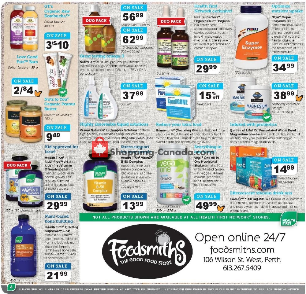 Foodsmiths flyer from Thursday September 5, 2019 to Saturday September 21, 2019 - page 8