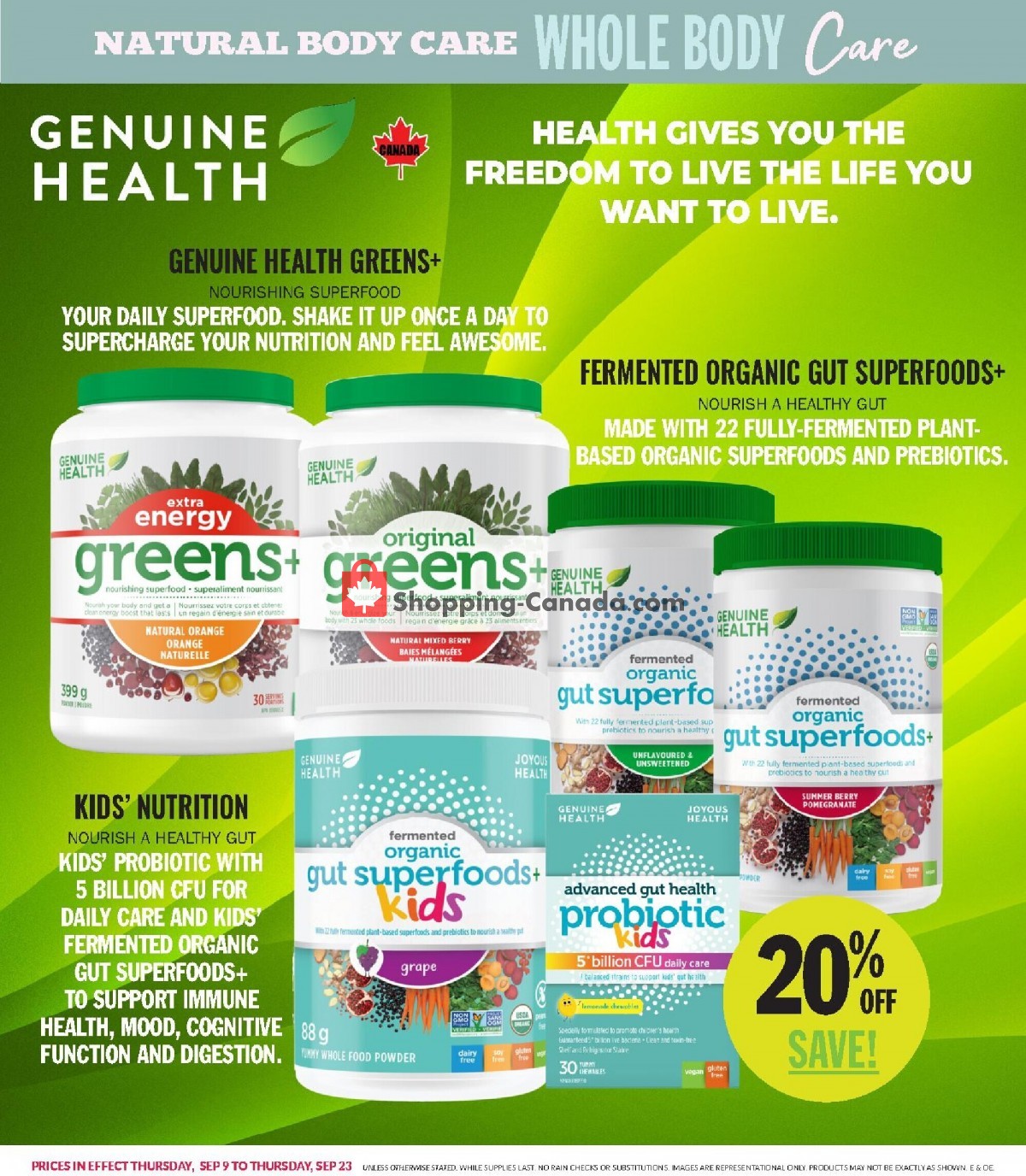 Foodsmiths flyer from Thursday September 9, 2021 to Thursday September 16, 2021 - page 10