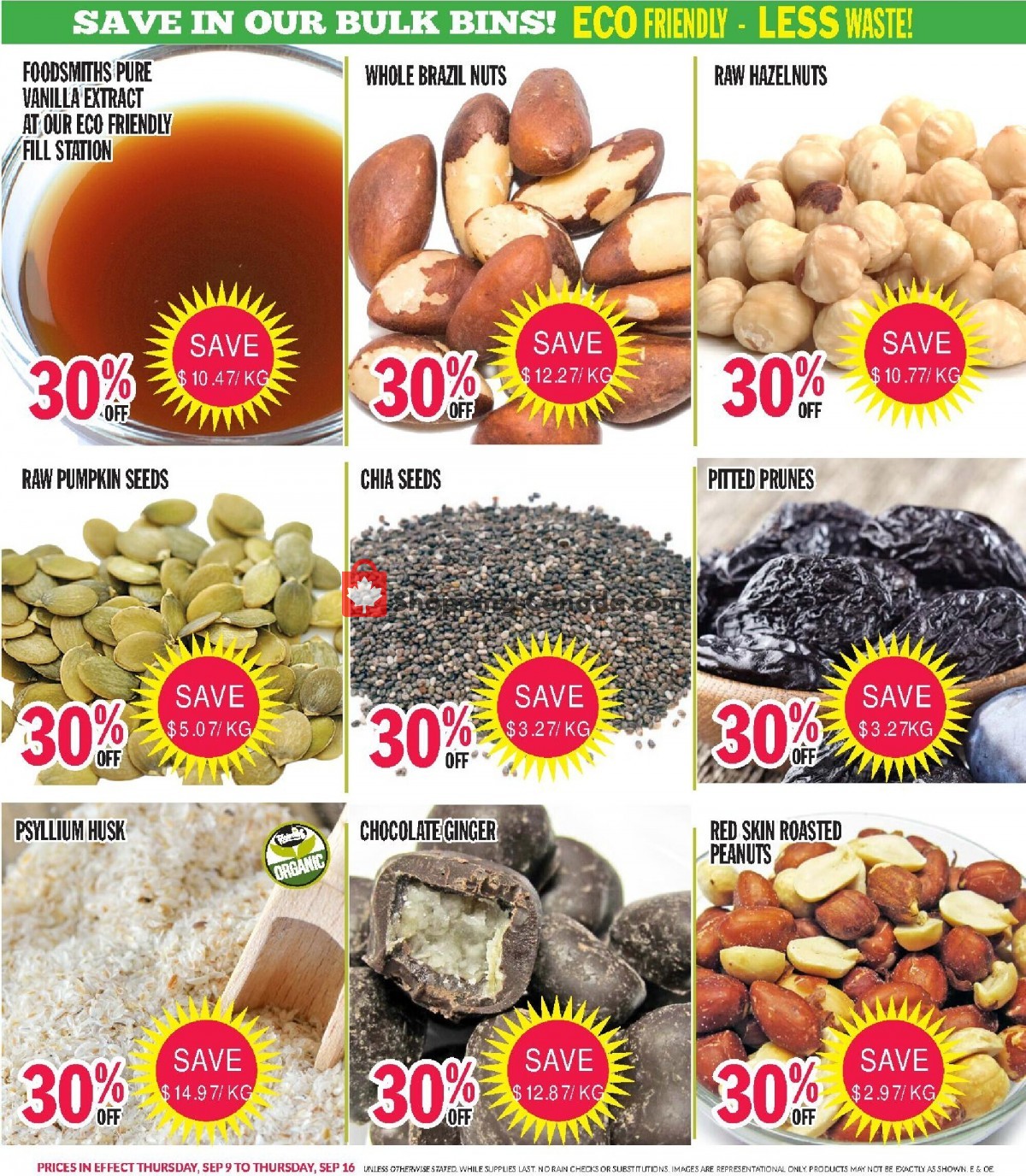 Foodsmiths flyer from Thursday September 9, 2021 to Thursday September 16, 2021 - page 9