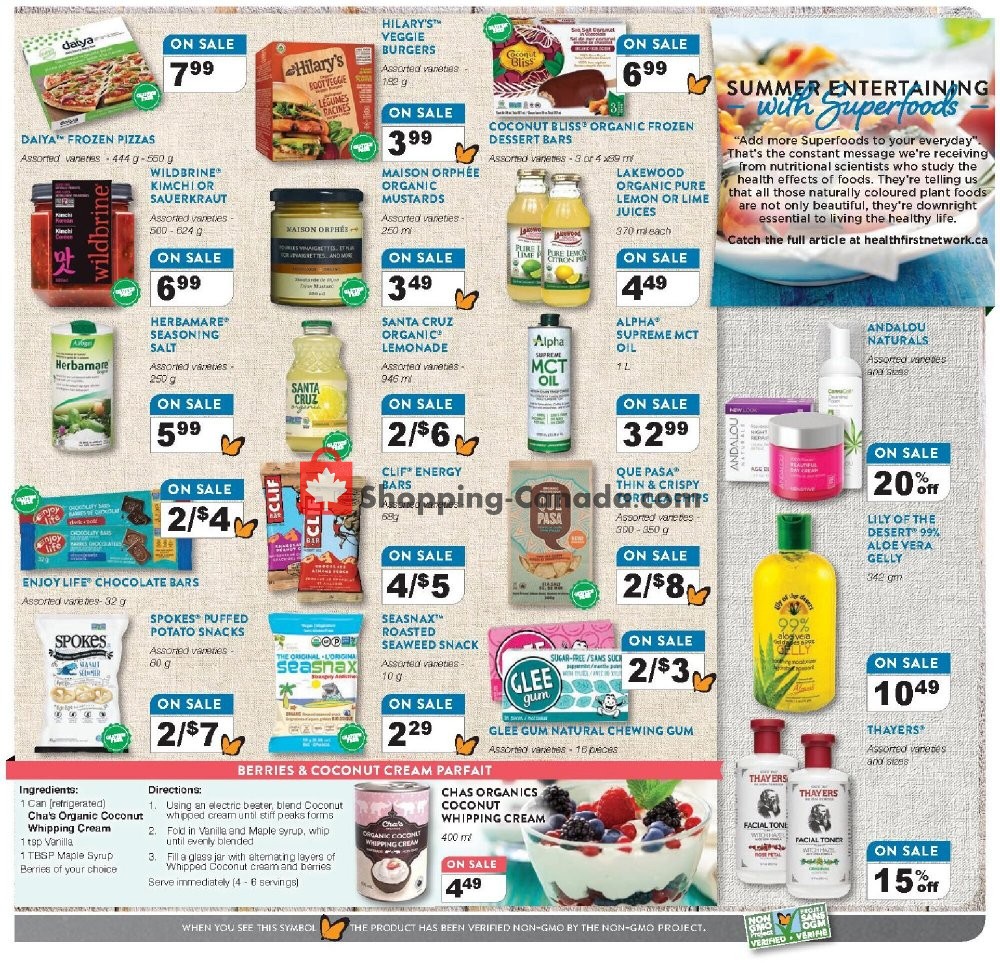 Foodsmiths flyer from Friday August 7, 2020 to Saturday August 22, 2020 - page 3