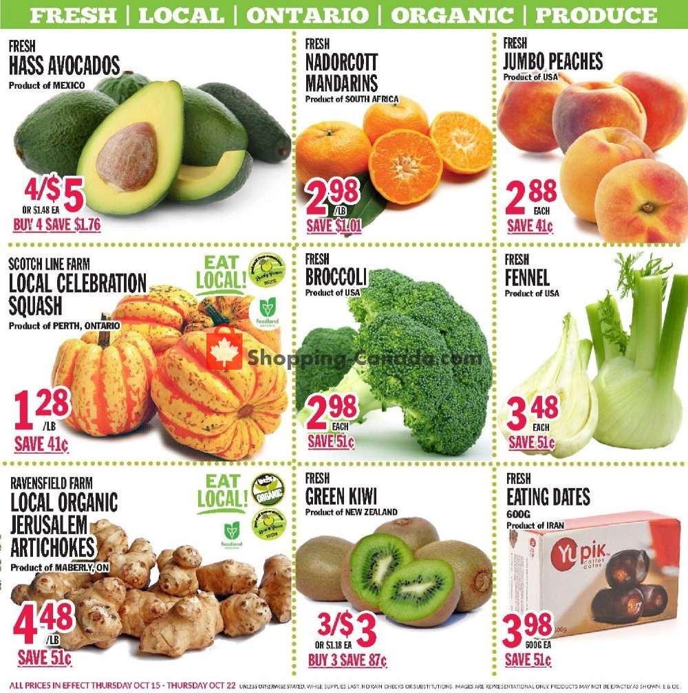 Foodsmiths flyer from Thursday October 15, 2020 to Thursday October 22, 2020 - page 3