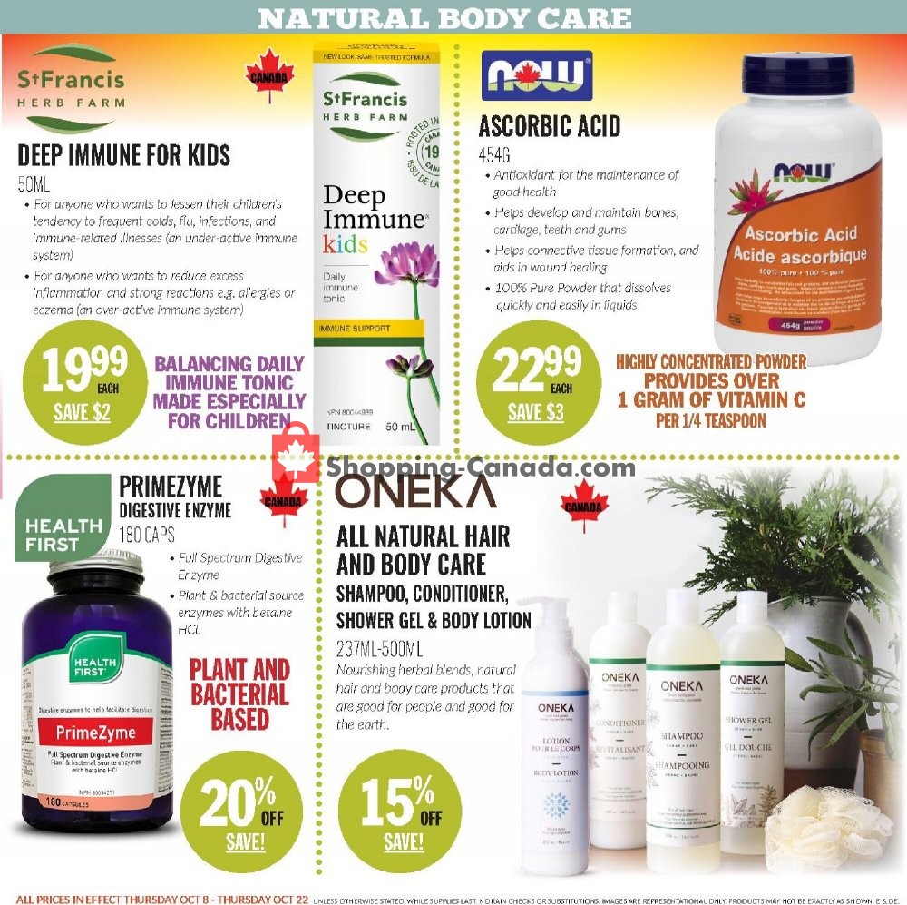 Foodsmiths flyer from Thursday October 15, 2020 to Thursday October 22, 2020 - page 7